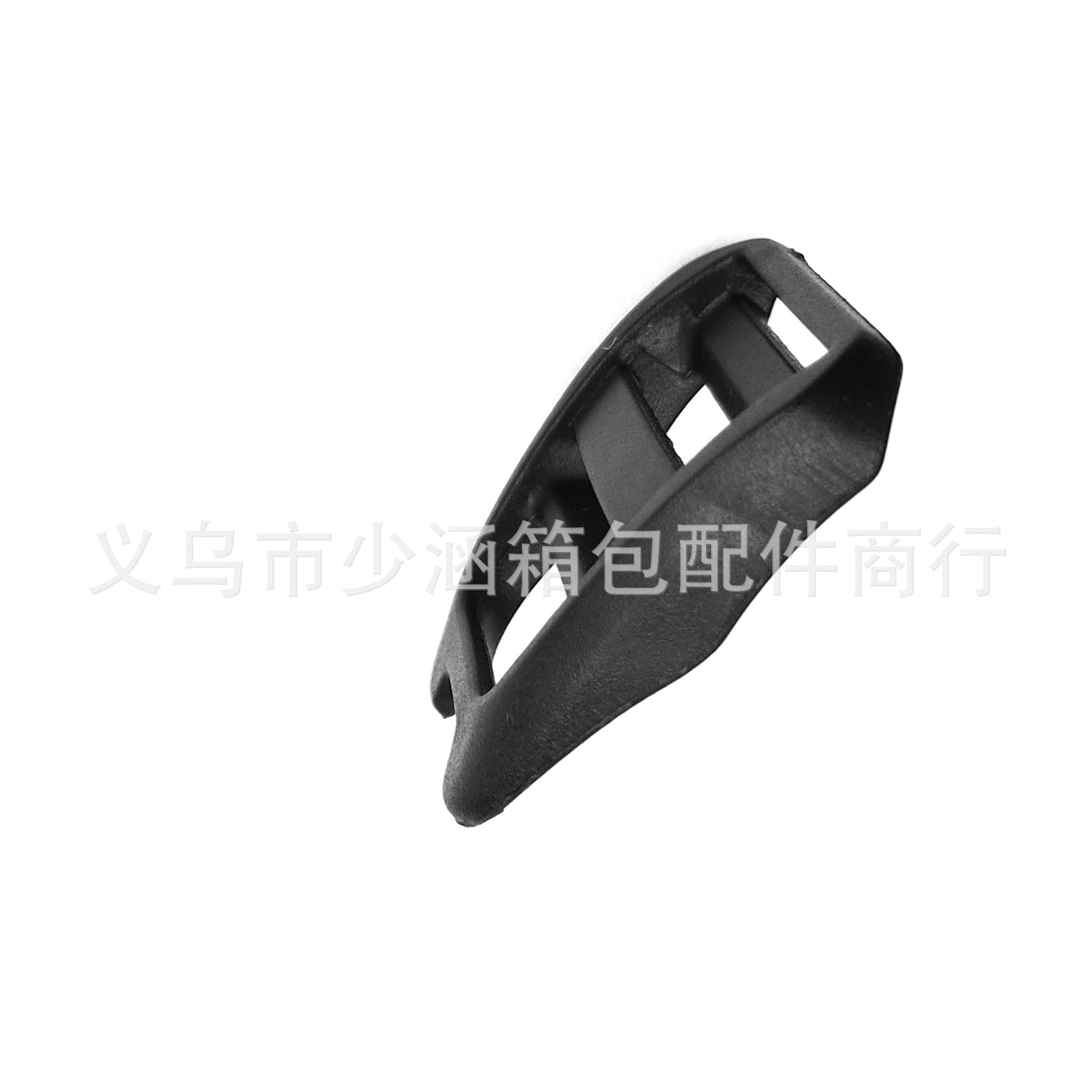 Manufacturer 25mm Black Plastic Curved Four-Bar Buckle Outdoor Backpack Adjuster Ladder Lock Buckle Schoolbag Curved Ladder Buckle Supply