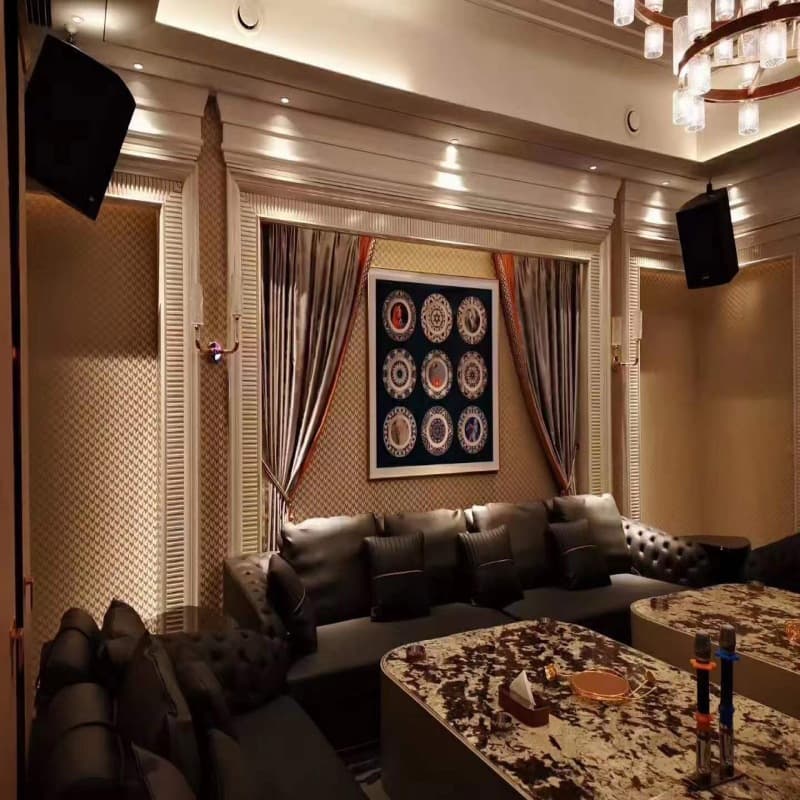 Home theater audio line array speakers KTV card package speakers home theater audio three-way speakers