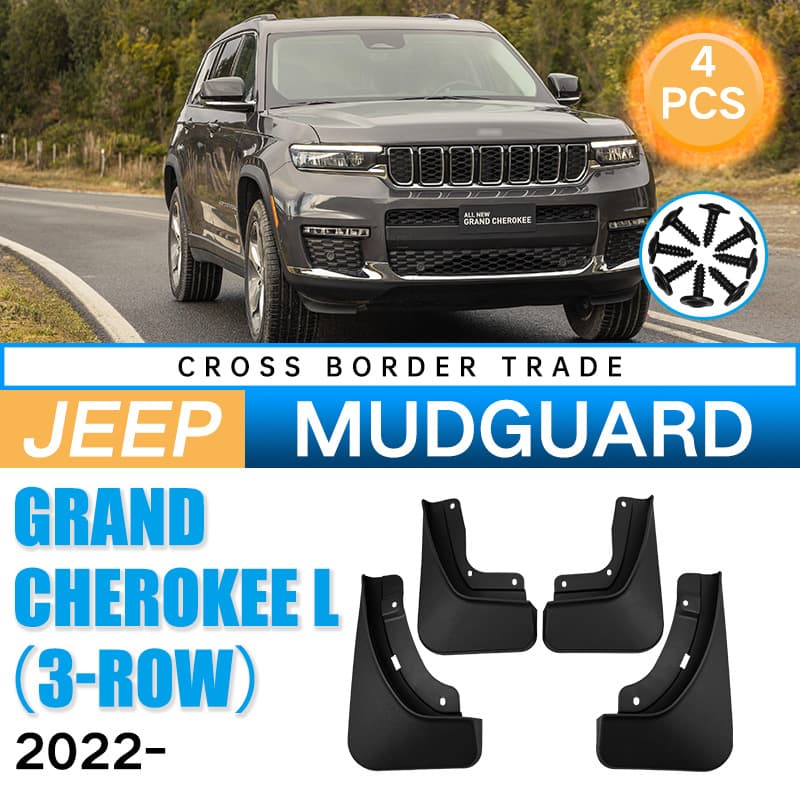 Fender Liner for Jeep 2022-2023 Grand Cherokee L, Export Cross-Border