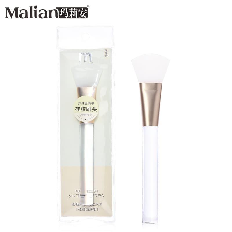 Marian Silicone Mask Brush Adjustable Film Makeup Brush Portable Mask Stick Soft Head Beauty Tools Factory Wholesale 3104