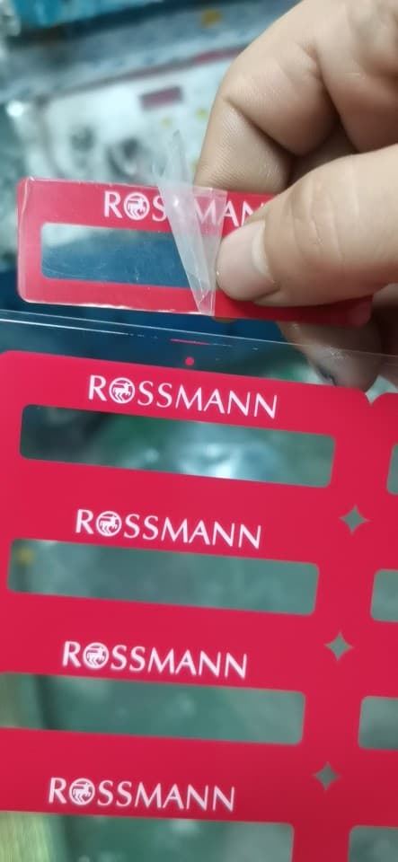 PET Screen Printing Panel, PVC Panel, PC Panel High Precision Waterproof Wear-Resistant Plastic Heat Transfer Sticker Gift