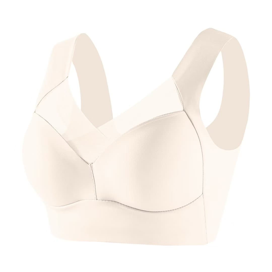Viral Best-Selling Sasha Ice Silk Fixed-Cup Sports Bra Women's Underwear Push-Up Side Coverage Breathable Anti-Sagging