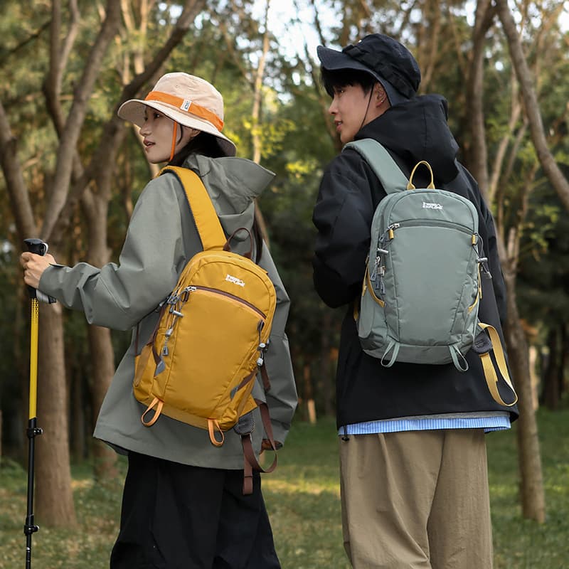 Cross-Border Outdoor Portable Hiking Backpack 20L, Water-Resistant, Lightweight, Durable, Casual Travel Backpack for Hiking