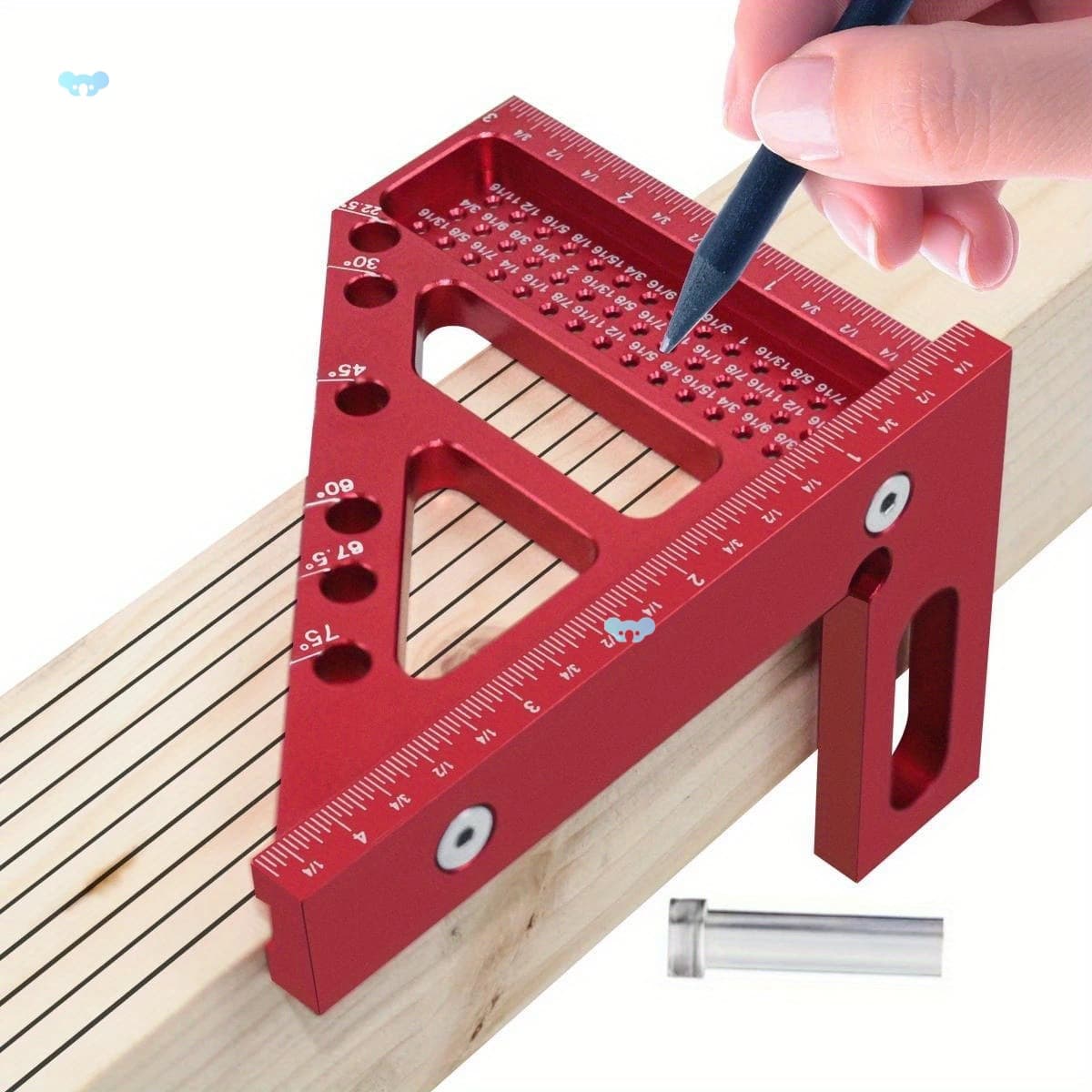 Precision Woodworking Square 3D Multi-Angle Precision Cross-border