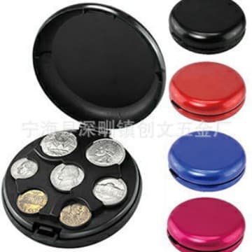 Multifunctional coin box, euro coin box, dollar coin box, coin box with mirror