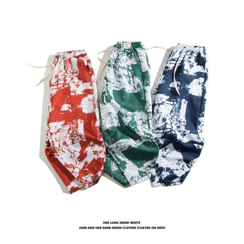 Harem Pants Men Summer Thin Thai Carrot Pants Chinese Style Pants Trendy Loose Casual Pants Jogger Lantern Pants