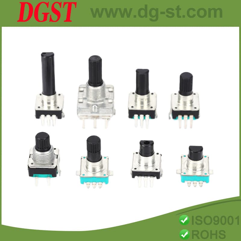 Source factory processes and customizes encoders, including dimming, speed regulation, and volume adjustment multimedia audio plastic shaft encoders.