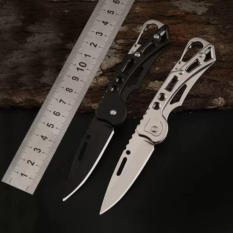 Outdoor Folding Knife Camping Knife Stainless Steel Folding Knife Portable Small Steel Knife Outdoor Survival Knife Pocket Knife