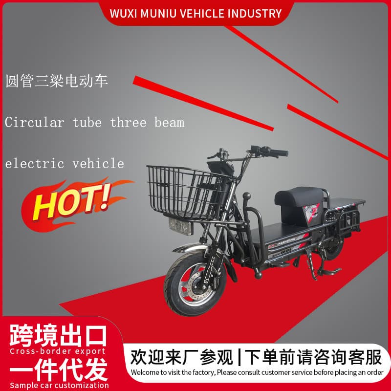 Heavy-Duty Two-Wheeled Electric Motorcycle for Express Delivery, Mountain Climbing, Cargo Hauling, Long-Distance Delivery, Wholesale Electric Vehicle Manufacturer
