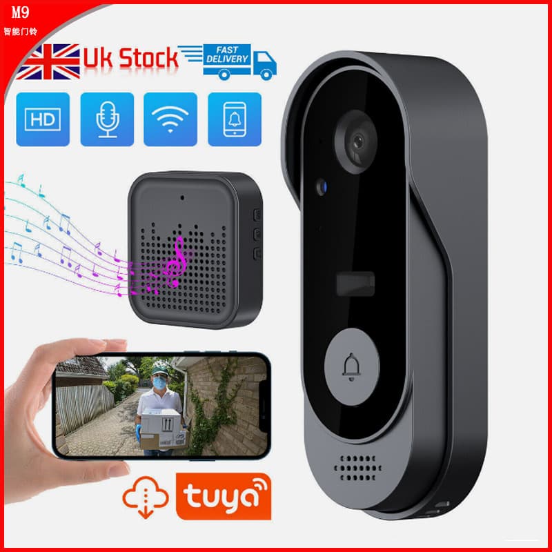 New WiFi Smart Doorbell Video Intercom Surveillance Wireless Doorbell Home Cross-border Video Doorbell