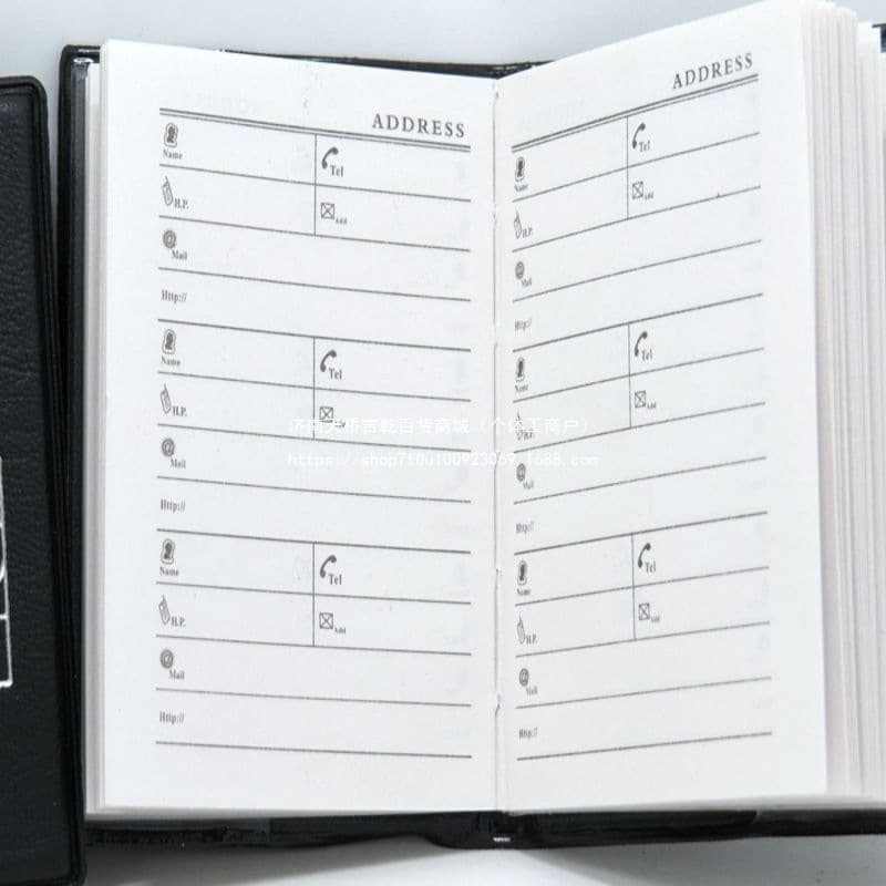 One or Two Old-style Phone Books, Notebooks, Small Mini, Easy to Carry, Portable Record Book, Address Book