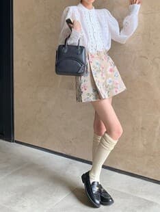 2026 Spring New Collection Southeast Asian Heiress Cutout Design Blouse Exquisite Embroidery Lantern Sleeve Top Set for Women