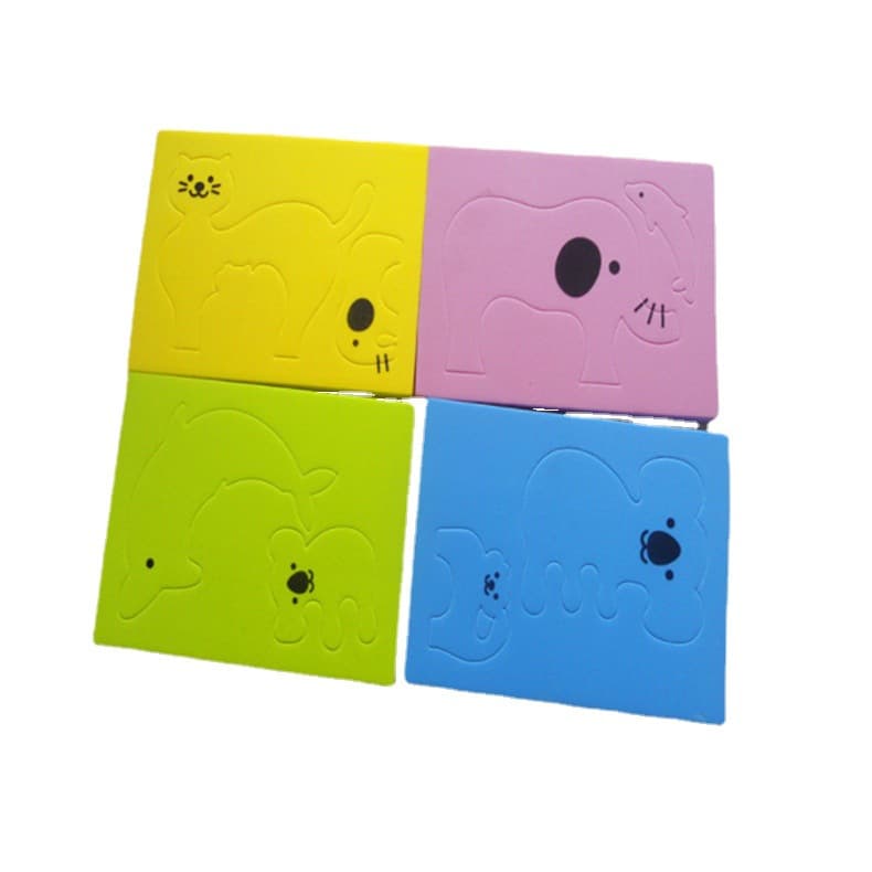 Large wholesale spot digital color eva foam square shaped EVA foam lined with eva foam