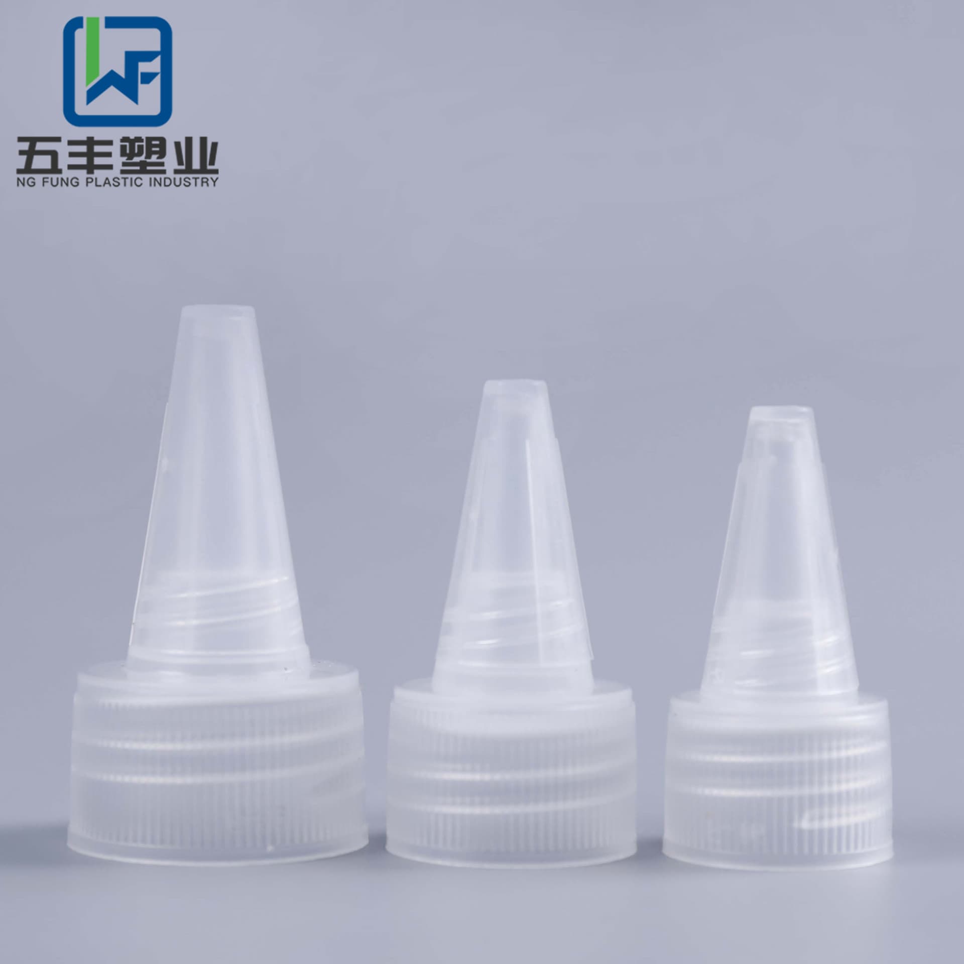Manufacturer 18-Tooth, 20-Tooth, 24-Tooth Spout Cap, Electric Hair Lotion Transparent PP Spiral Plastic Bottle Cap, 28 Mouth Spout Bottle Cap