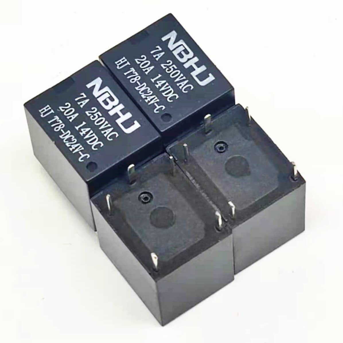 Wholesale HJT78 5V_12V_24V Relay Conversion Type 5-pin 14V-20A Coil Power 0.36W