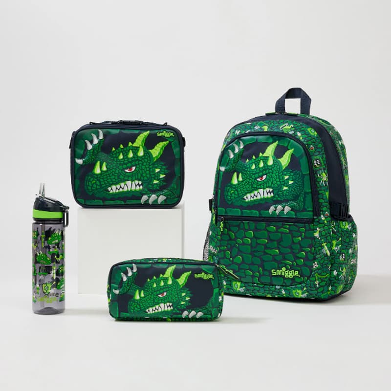 Australia Smiggle Backpack Large Capacity for Primary and Secondary School Students, Outdoor Leisure Backpack, Ultra Lightweight