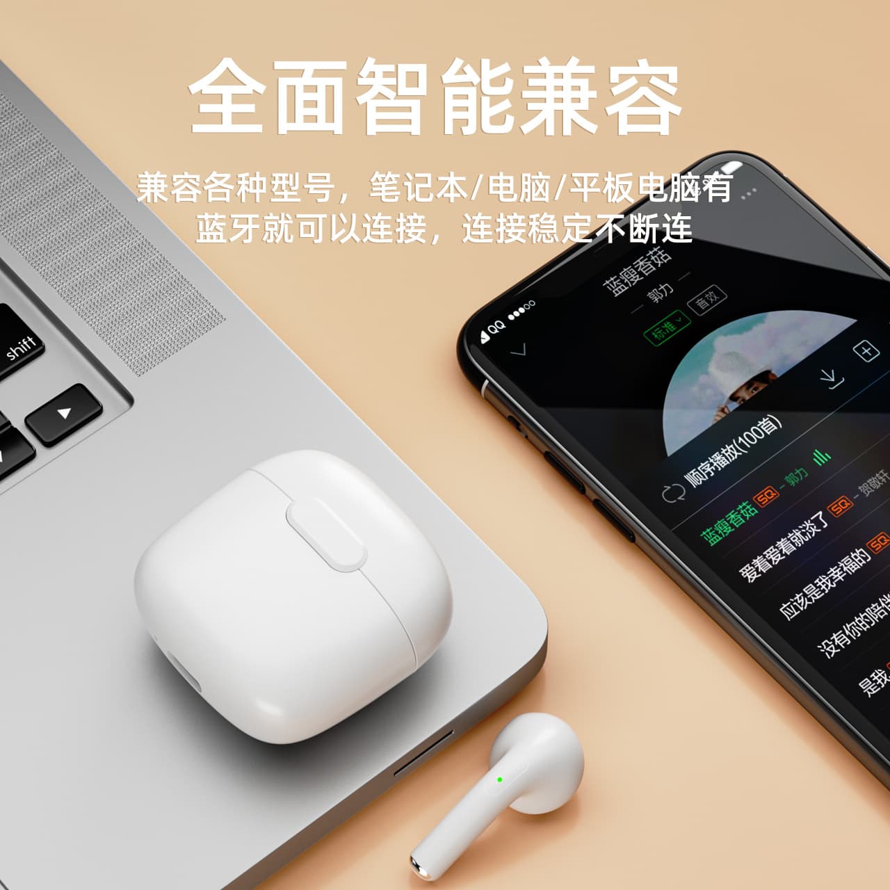 Cross-border New A2 Pro Macaron Color Bluetooth Earphones Stereo TWS True Wireless High-Quality Sound Sports Earphones Factory