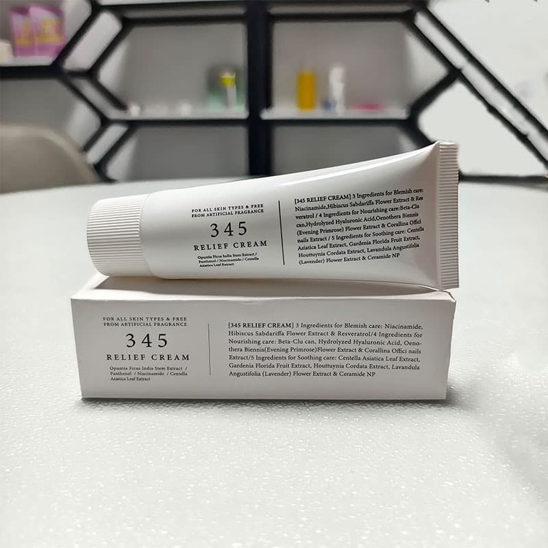 Cross-border Bestseller 345 Relief Cream Repair Moisturizing Nourishing Smooth Skin Face 345 Soothing Cream