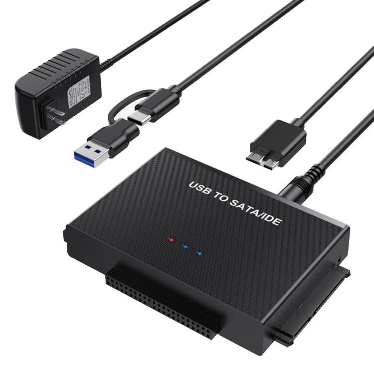 Factory direct sales USB3.0 to SATA multi-function adapter easy drive cable 2.5-inch 3.5-inch hard drive adapter