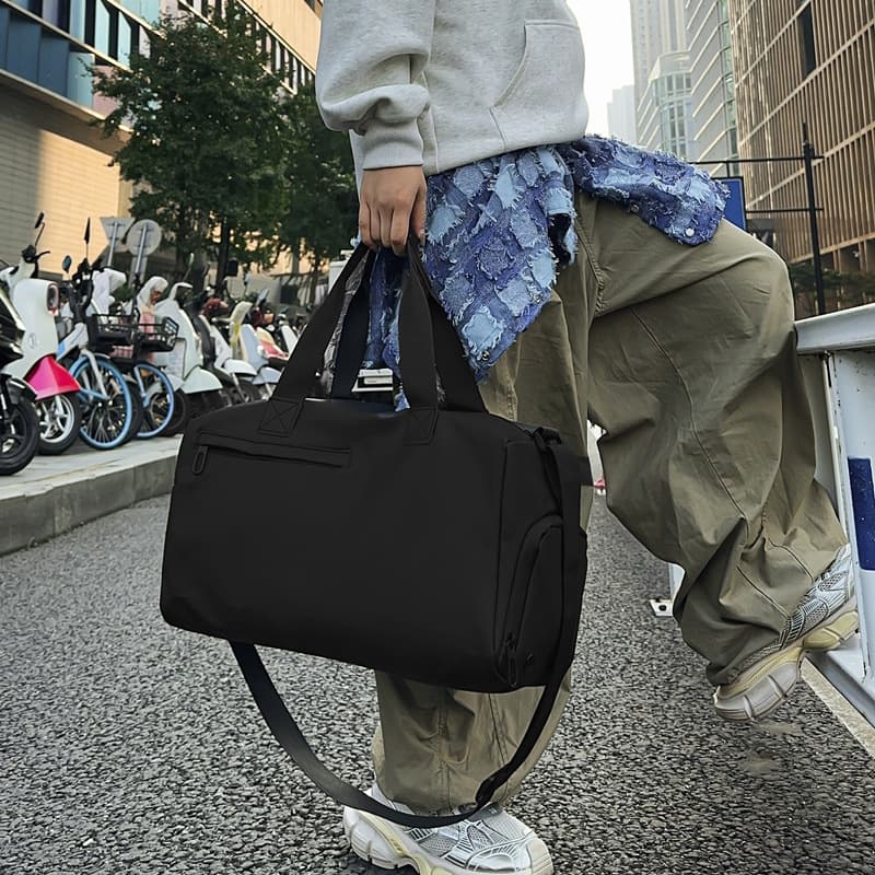 Sport Fitness Bag Dry Wet Separation Travel Bag Large Capacity Handbag Shoulder Crossbody Bag for Short Business Trips And Leisure Travel