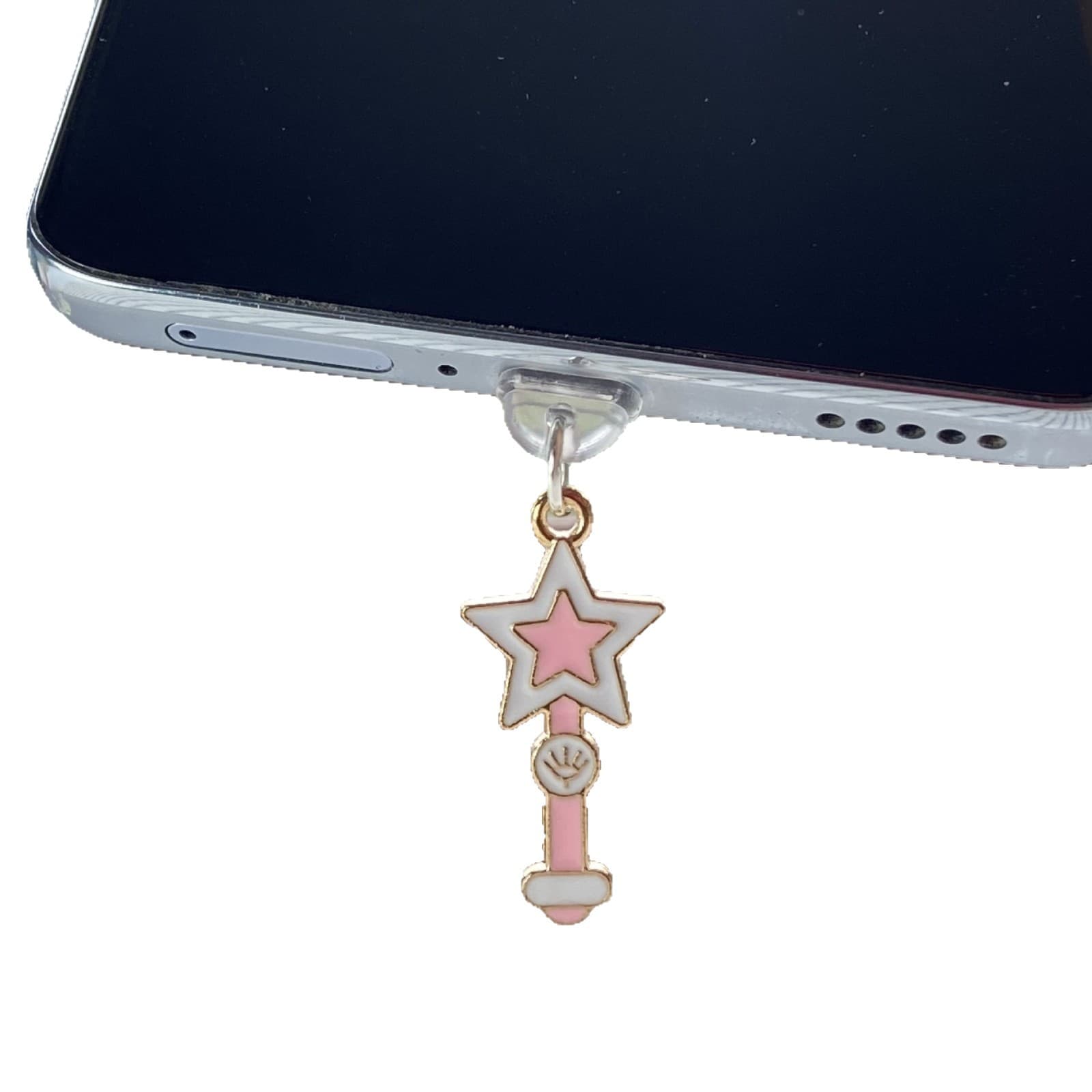 Amazon Hot Selling Series Dust Plug Type-C Christmas Tablet Phone Cherry Blossom Dust Plug