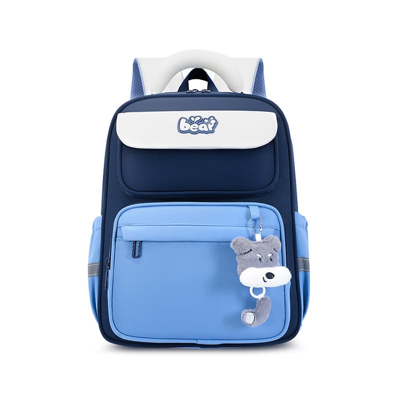 Kindergarten Backpack for Boys and Girls, Lightweight Spine Protection School Bag for Preschool, Elementary School, and Grades 1-2