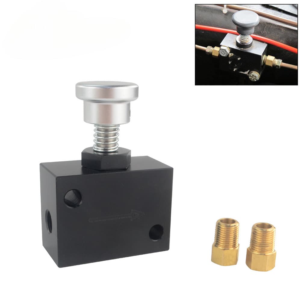 Cross-border modified auto parts new brake lock line lock hydraulic brake parking lock pressure regulating valve.