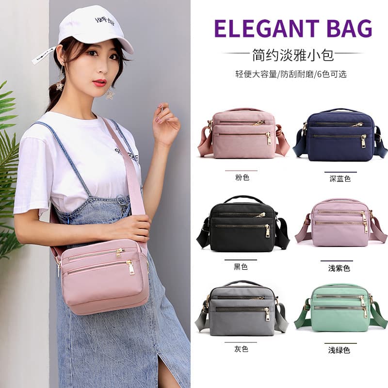 Simple Women's Bag Commuter Large Capacity Multi-Compartment Shopping Middle-Aged Women's Coin Purse Daily Versatile Casual Women's Crossbody Bag