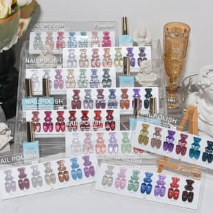 7-Color Diamond Dust Gel Nail Polish Set - Sparkling Shimmer Nail Gel, Glitter Powder Nail Art Kit
