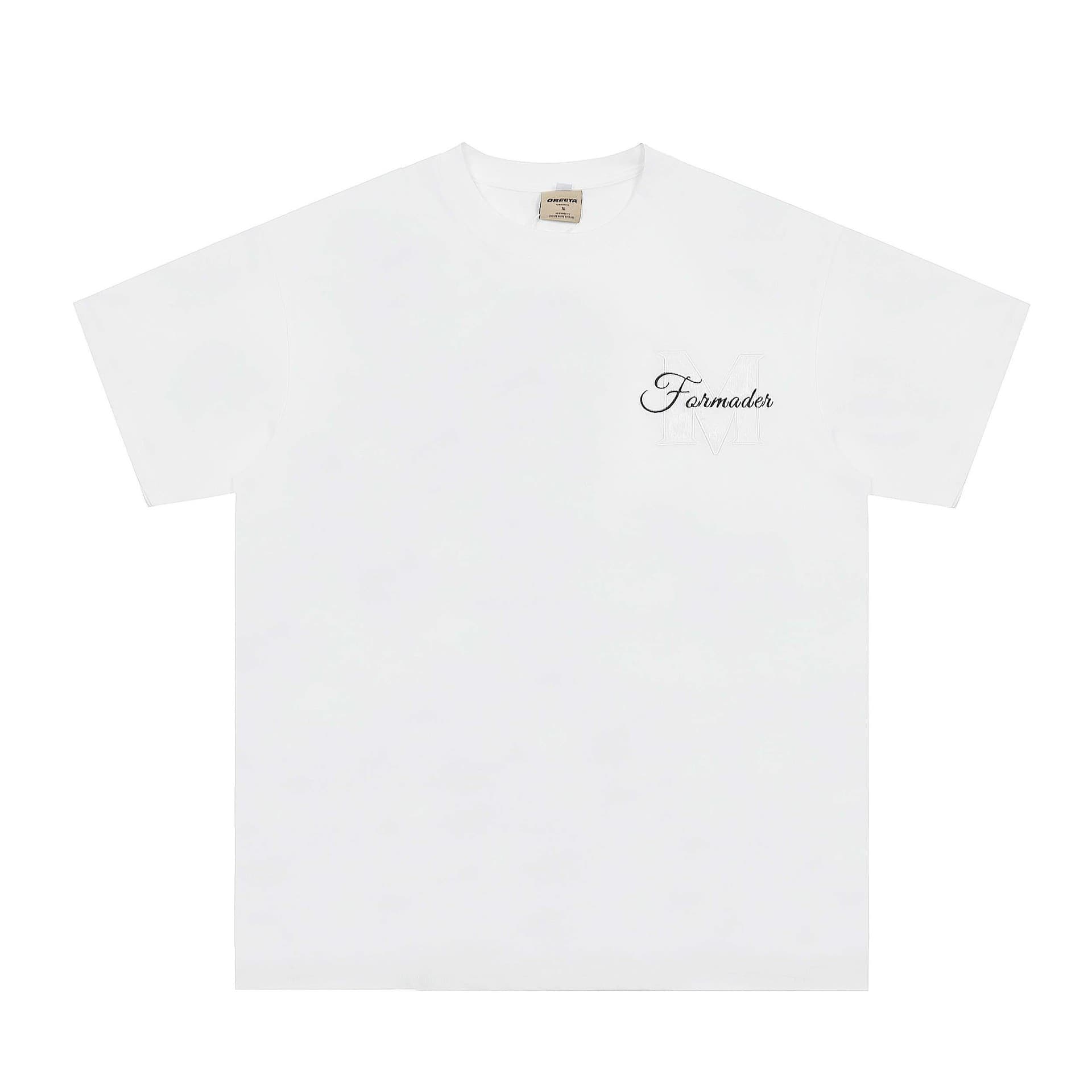 American-style heavyweight T-shirt, custom loose casual tee, customization for cross-border foreign trade, custom design and sample production processing