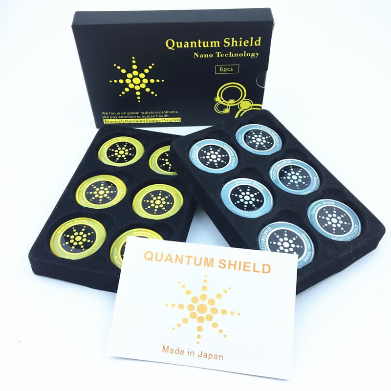 5G EMF Quantum Shield Sunflower Anti-Radiation Computer and Phone Sticker Quantum Shield 6-Pack