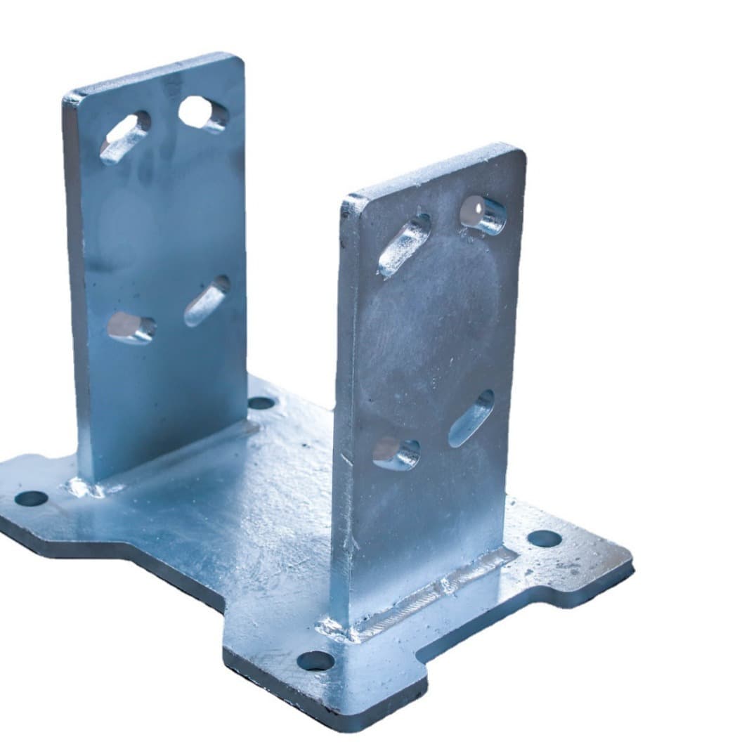 Manufacturer custom solar photovoltaic tracking brackets, non-standard component manufacturing, photovoltaic bracket base, clamp connectors