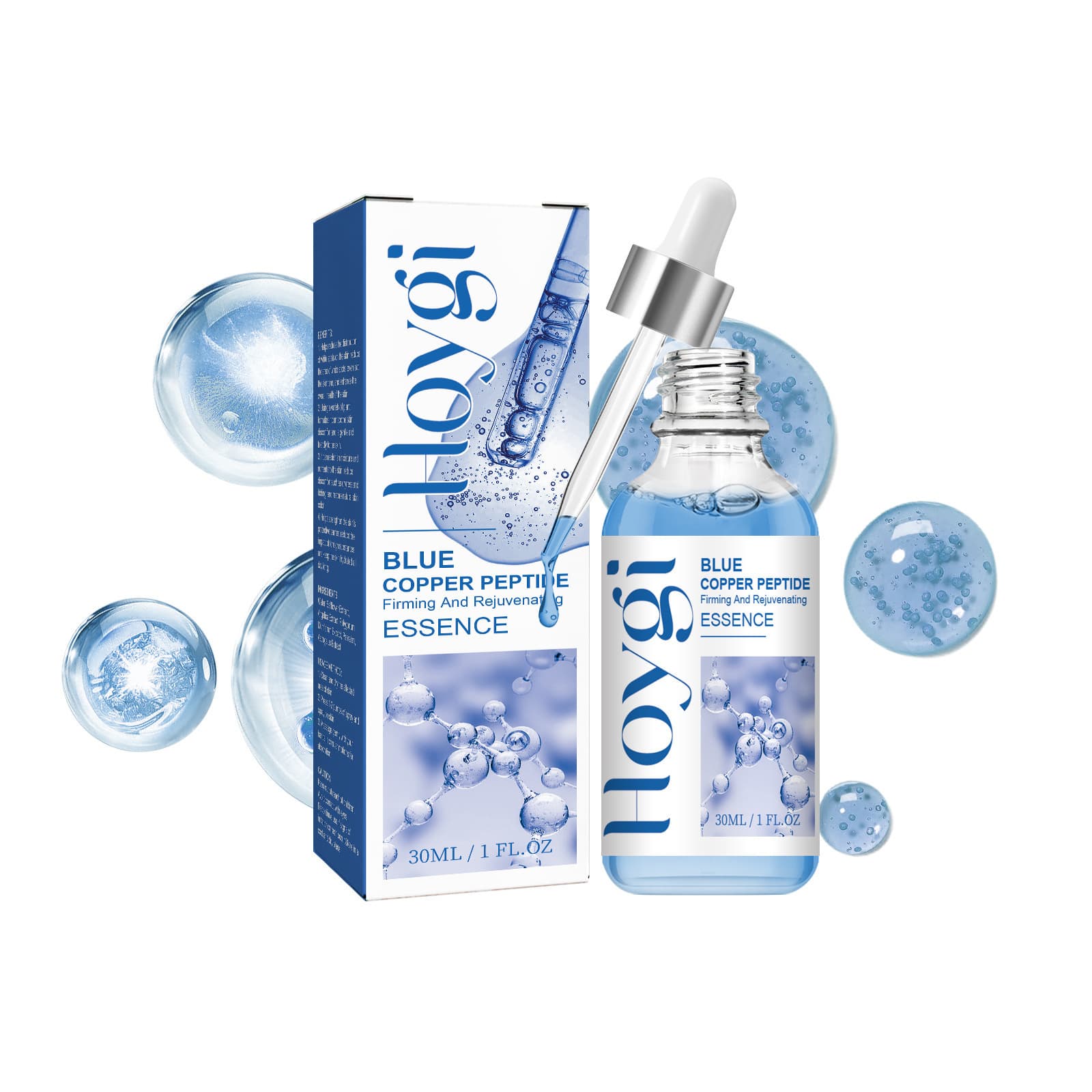 Cross-border TikTok Hot-Selling Moisturizing Base Serum for Clear, Smooth, and Supple Skin Facial Care Essence