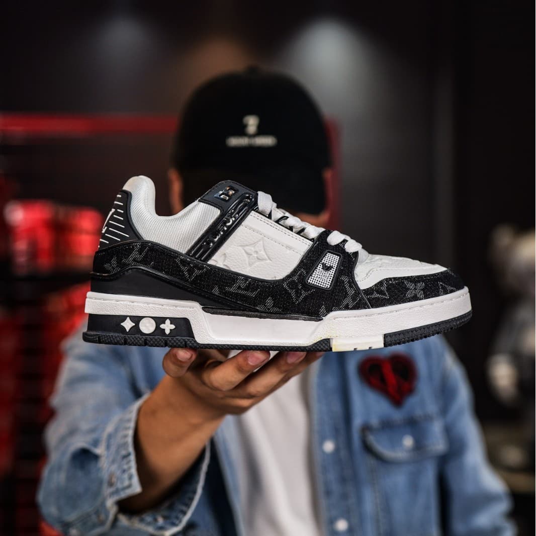 Drawer Box Lvjia Trainer Printed Fashion Thick-Soled Heightening Sneakers Couple Style Versatile Men's and Women's Shoes