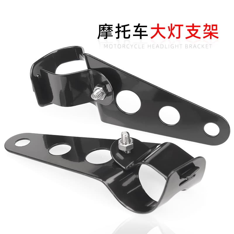Motorcycle Parts Motorcycle Custom Front Headlight Bracket Harley Davidson Aluminum Headlight Bracket