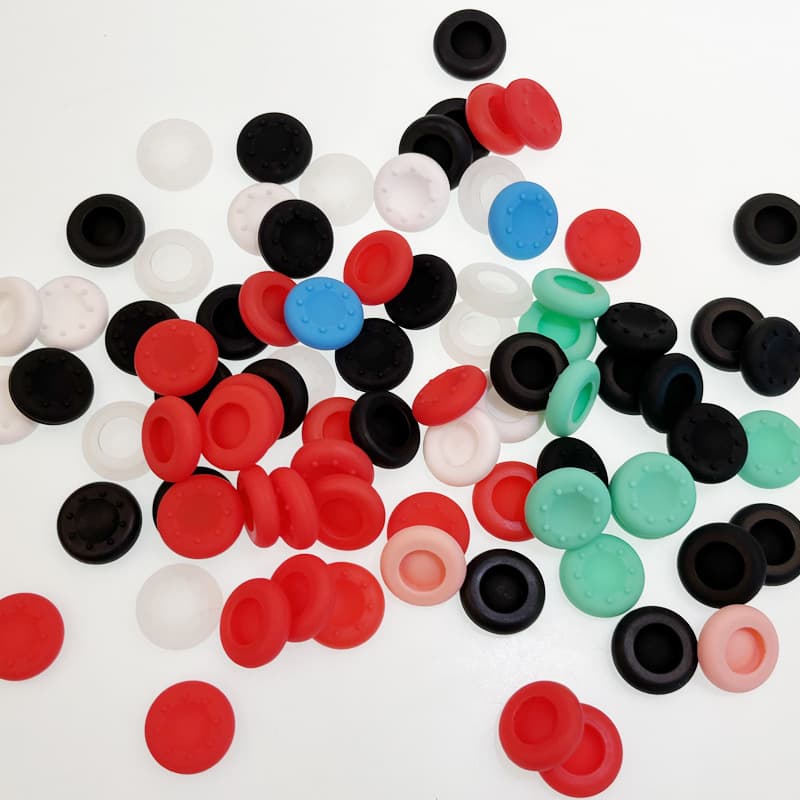 PS5 Controller Anti-Slip Grip Joystick Cap, Compatible with PS4/PS/X/One/X/S Controller Button Joystick Cap