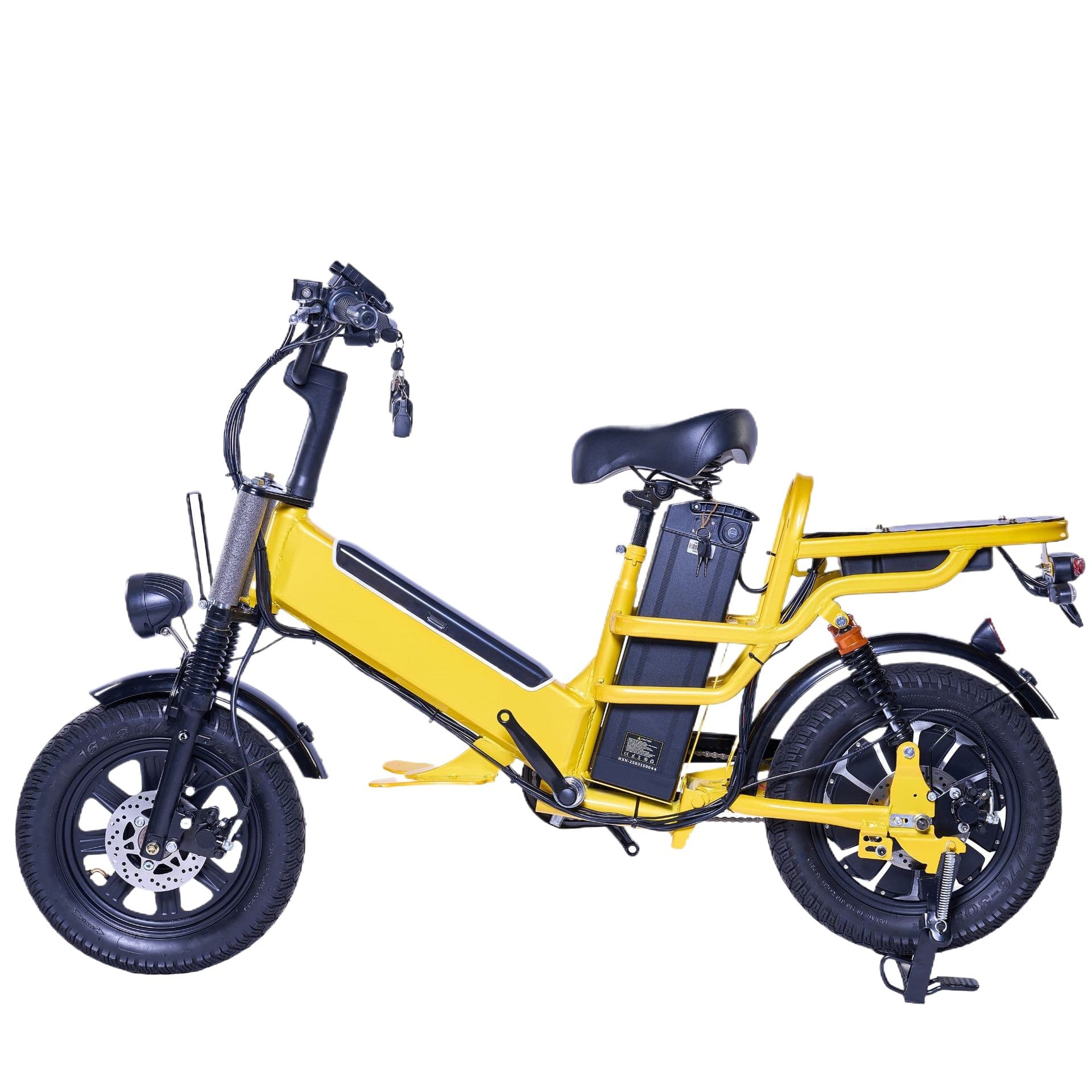 Electric Bike Long Range Heavy Duty Electric Assisted Bicycle Battery Scooter