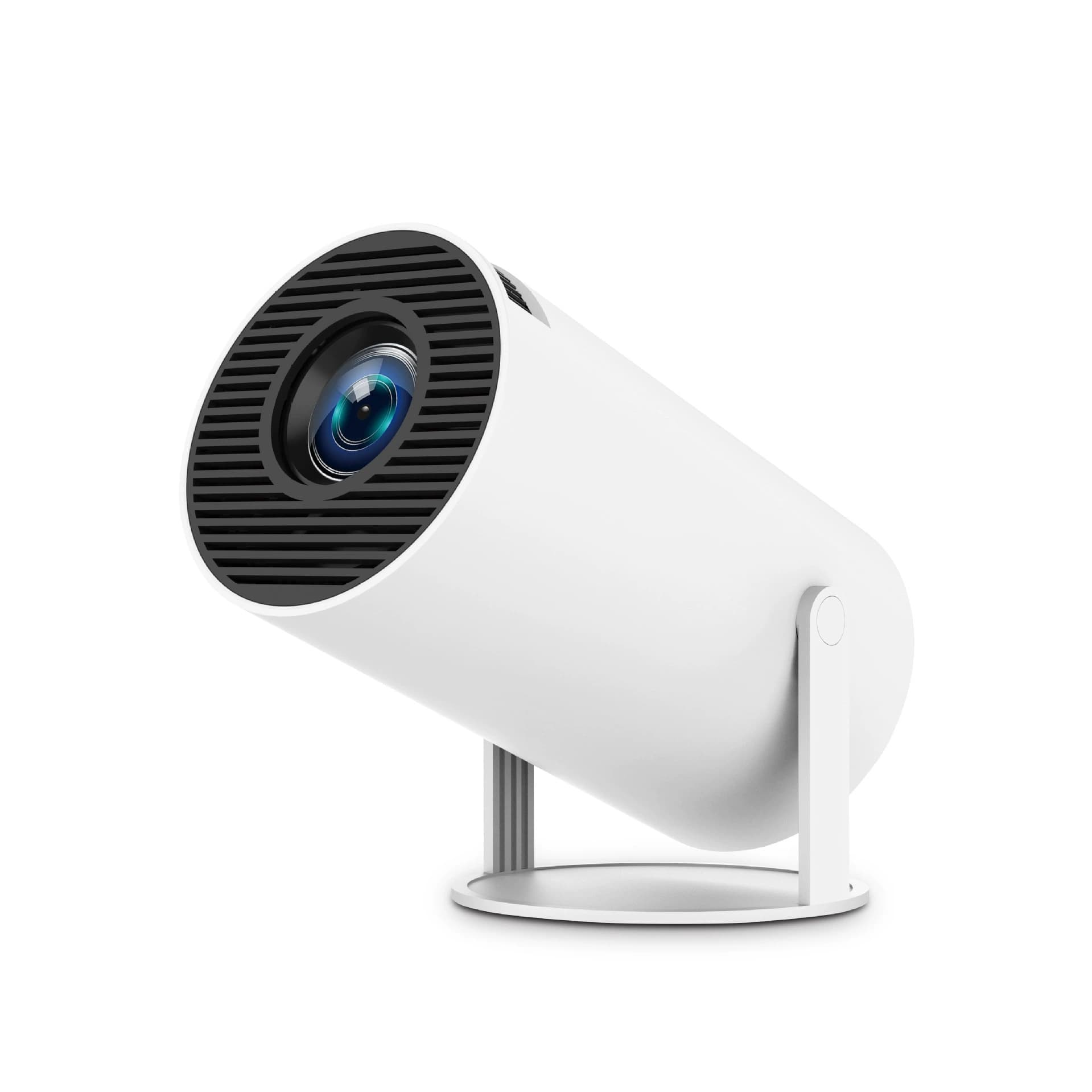 Cross-border Hot Selling HY300 Barrel Projector Mini HD 3326 Smart Portable Camping Home Projector
