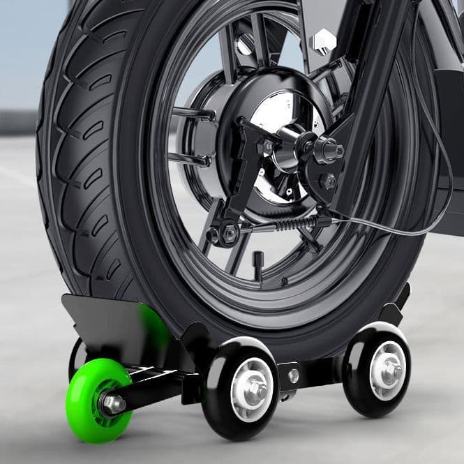 Large E-Bike/Motorcycle Flat Tire Self-Rescue Tool, Battery Scooter Booster, Universal Tire Trailer