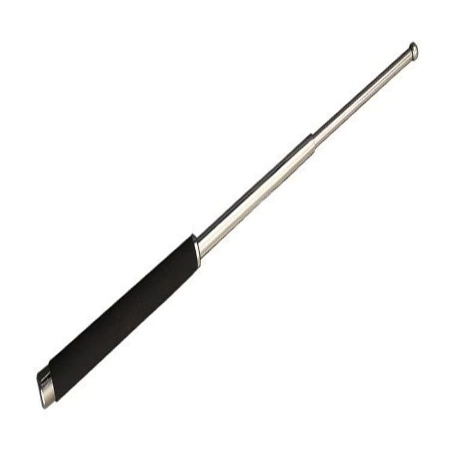 Expandable Baton, Car Use, Galvanized, Telescopic Three-Section Throwing Baton Whip Rod Stick