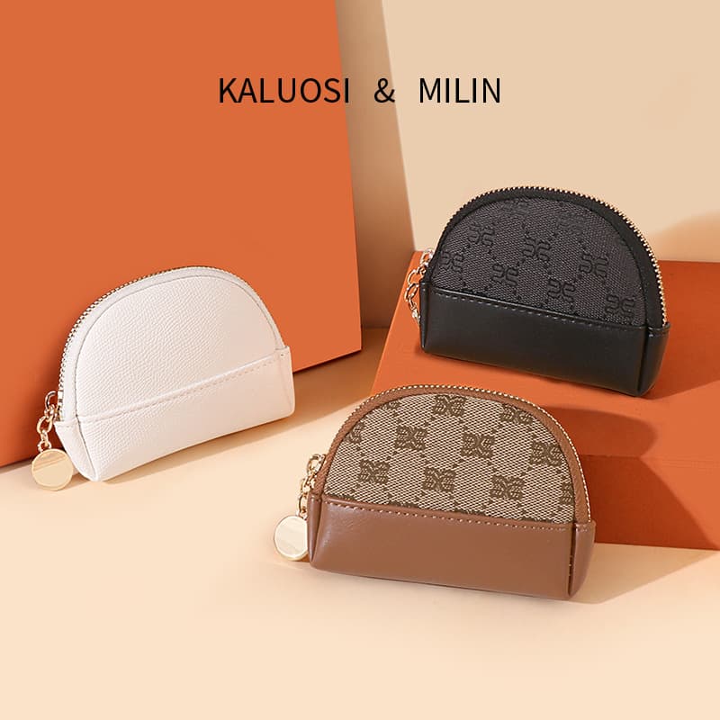 European and American Retro New Coin Purse Mini Zipper Multi-function Small Purse Exquisite Small Cute Silver Coin Storage Bag