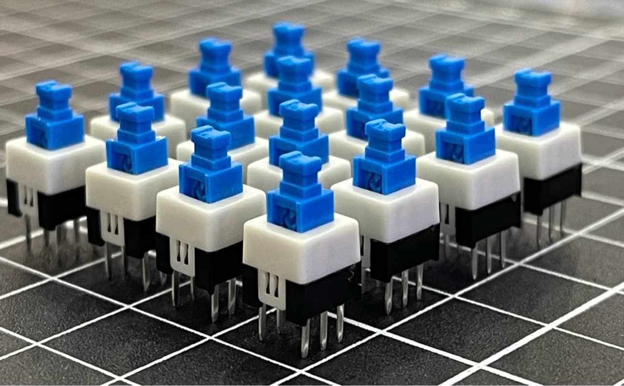 Self-locking switch 5.8×5.8 7×7 8×8 8.5×8.5 double row single row 6-pin 3-pin