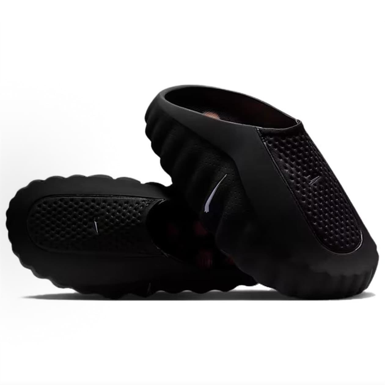 Putian Cross-Border New Mind 001 Collaboration Light Blue Gradient Black Blue Green Unisex Closed-Toe Massage Clogs