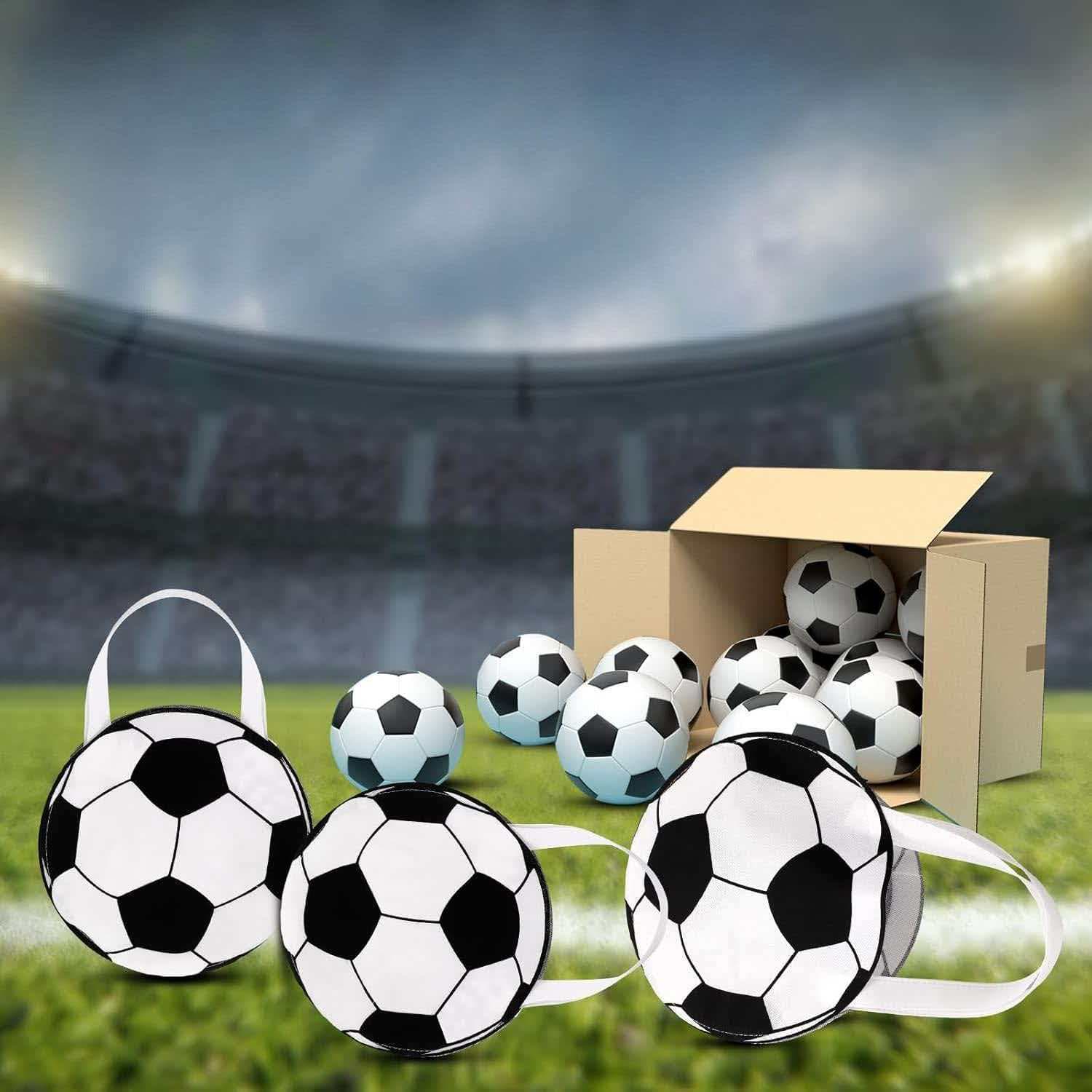 In Stock Cross-Border Non-Woven Gift Bag Party Soccer Tire Bag Candy Bag Holiday Tote