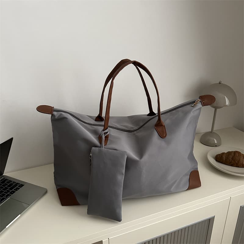 Large Capacity Parent-Child Bag 2024 Fresh and Minimalist Crossbody Shoulder Bag Waterproof Oxford Cloth Underarm Handbag Shoulder Bag