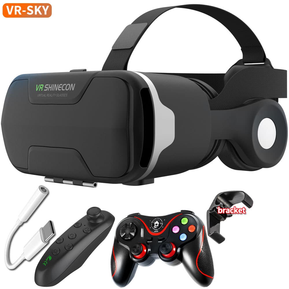 Qianhuan Magic Mirror virtual reality 3D smart stereo VR glasses AR headset with controller for gaming