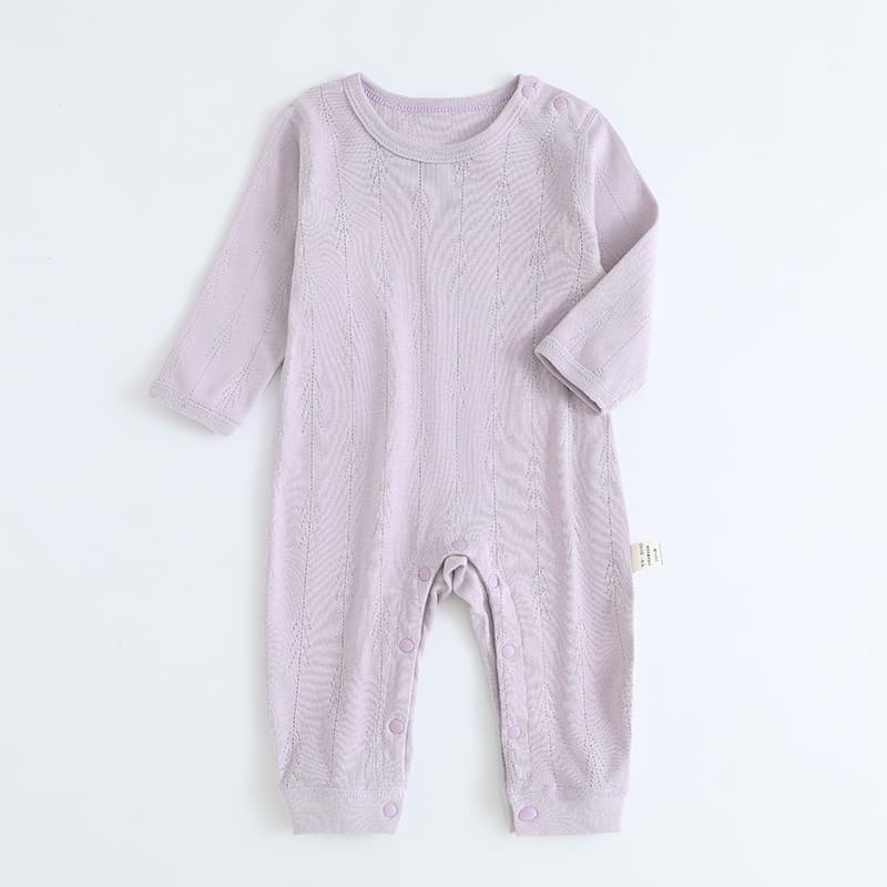 Baby Bodysuit Spring and Autumn Pure Cotton Long Sleeve Newborn Clothes Infant Romper Triangle Crawling Suit Autumn Wear Class A