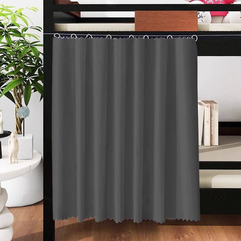Thickened Bed Curtain for College Students Dormitory Blackout Curtain for Upper and Lower Bunk Beds Privacy Screen