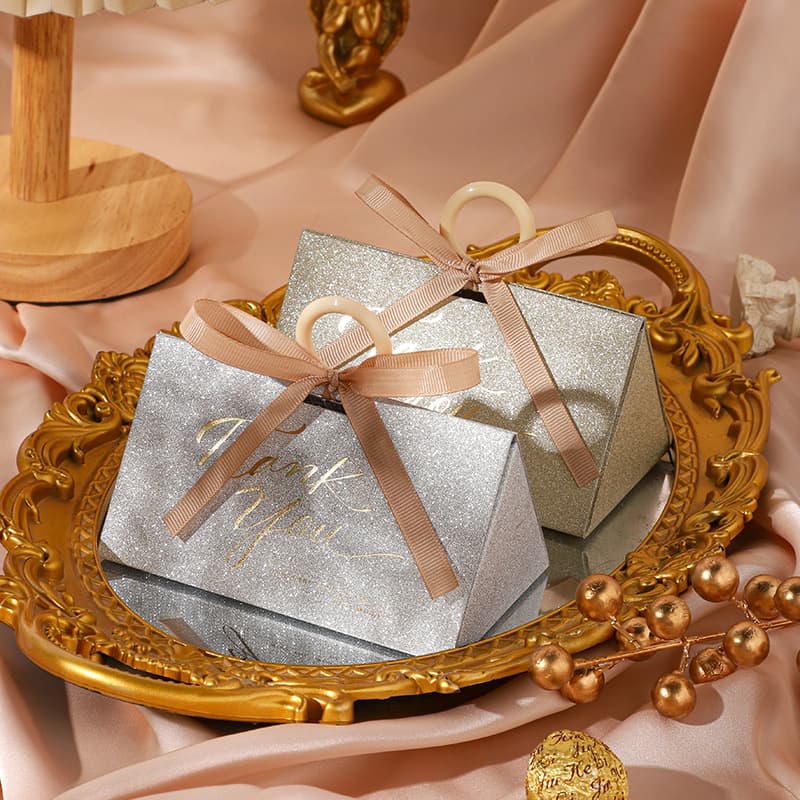 Original European wedding candy box ins style wedding special candy souvenir return gift box engagement wedding candy bag