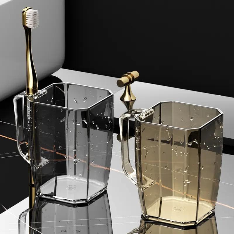 Brushing Cup Mouthwash Cup Toothbrush Cup Home New Couple Washing Cup Light Luxury 2026 Tooth Cup Family Pack